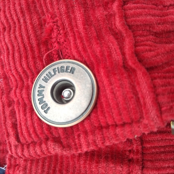 *Host Pick* NWT Tommy Hilfiger Red Rebel Slim Corduroy Pants, Size 36/30 - Picture 11 of 12